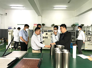 Panasonic customers from Japan visited Zhejiang Yuanbang Material Technology Co., Ltd.